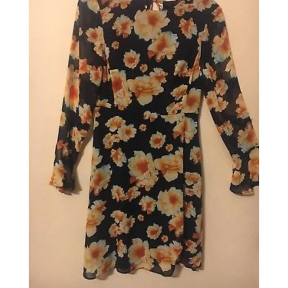 NWT Betsey Johnson Sz 2 Silky Dress - Picture 9 of 11